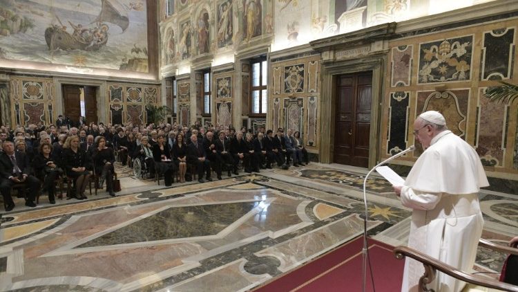 ĐTC tiếp kiến Hiệp Hội báo chí nước ngoài ở Italia 