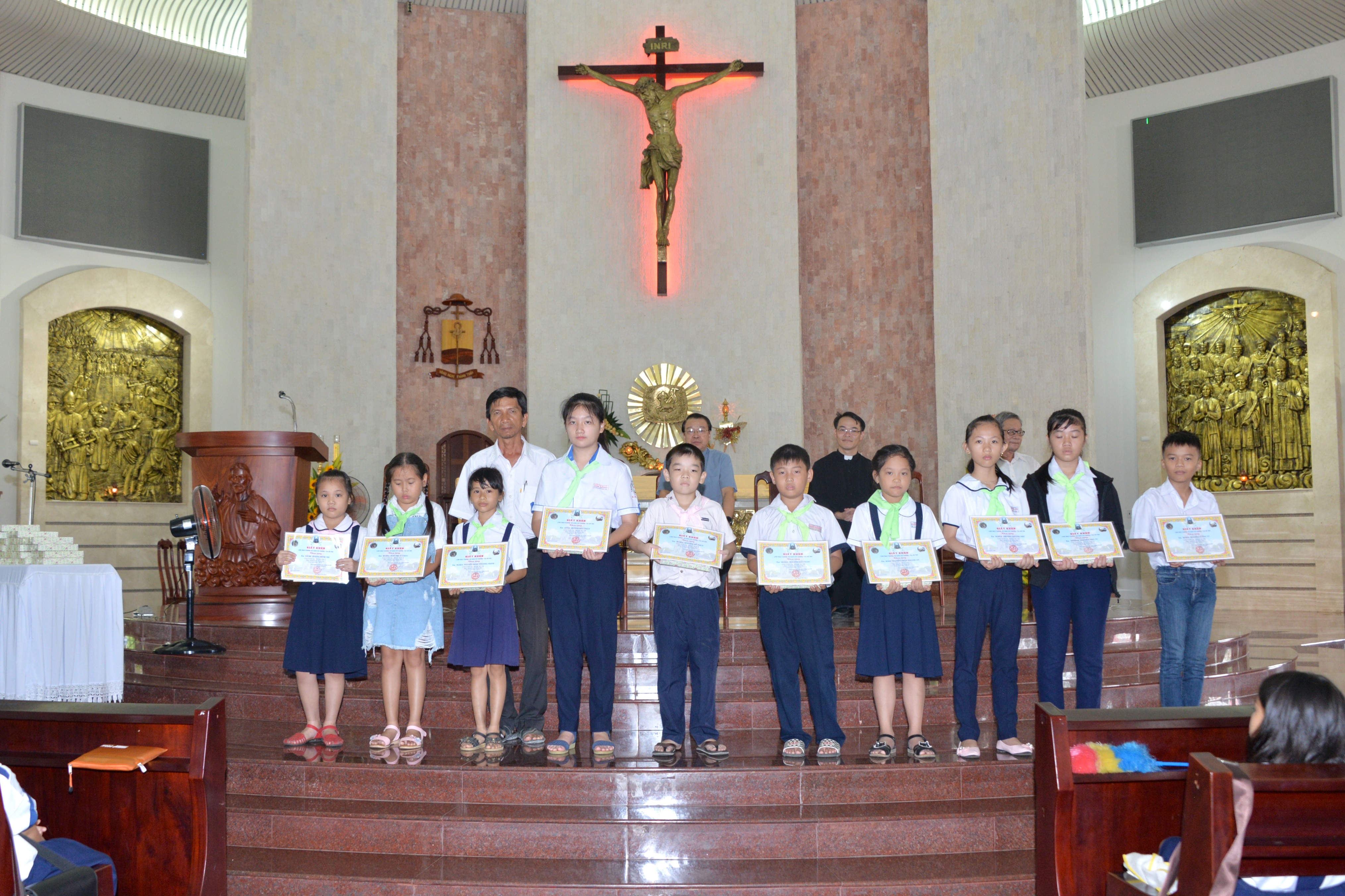 Gx. Chánh Tòa: Thánh lễ tạ ơn tổng kết năm học giáo lý 2018-2019