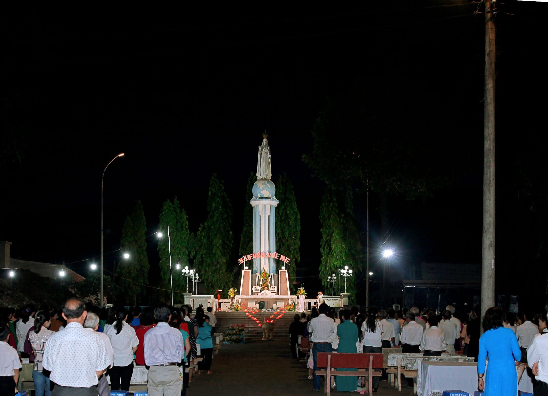 Tin ảnh: Gx. Vinh Châu: Bế mạc tháng hoa kính Đức Mẹ