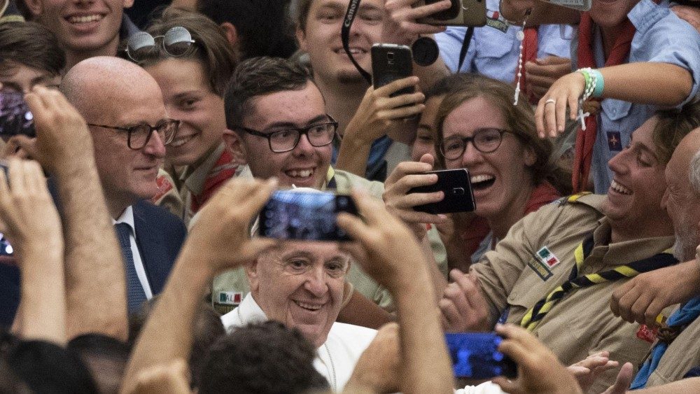 ĐTC tiếp 5000 Hướng đạo sinh Công Giáo Âu châu 