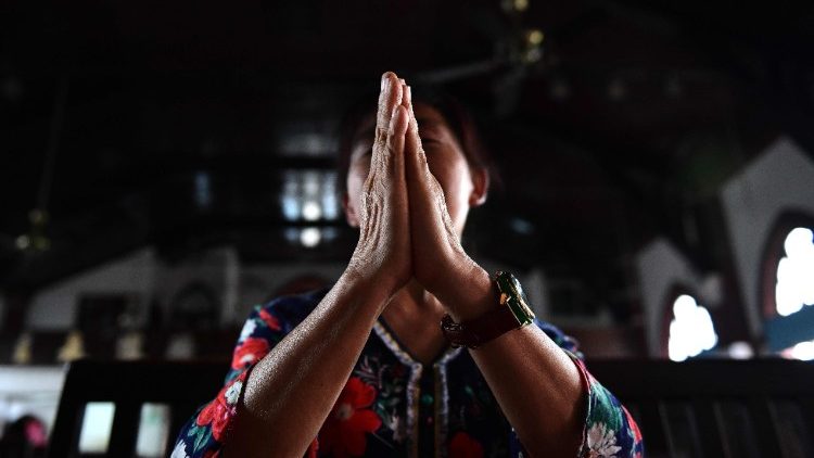 Tín hữu Trung quốc hành hương ngăn cản việc phá đền thánh Đức Mẹ 