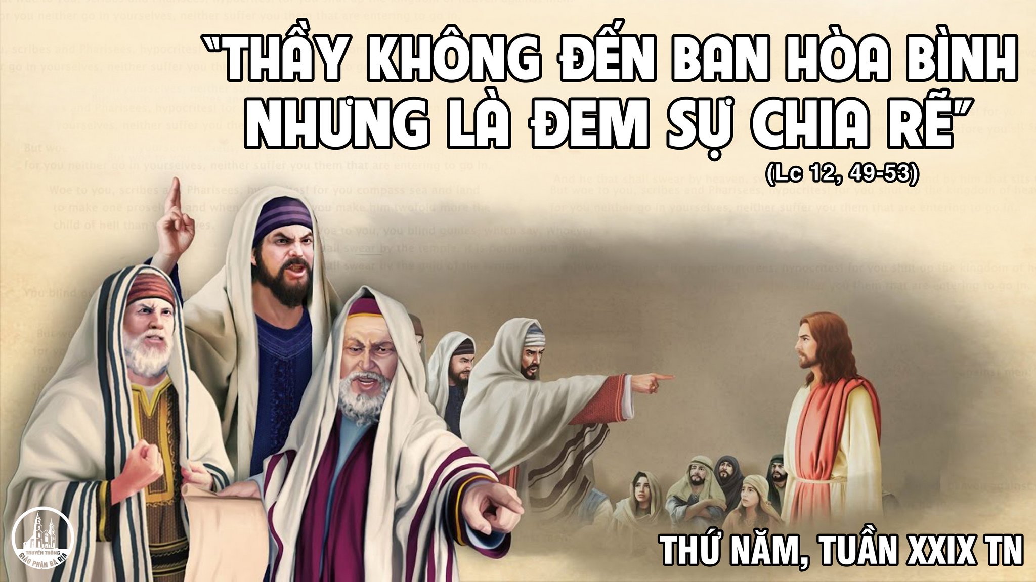 24.10.2019 – Thứ năm tuần XXIX Thường niên