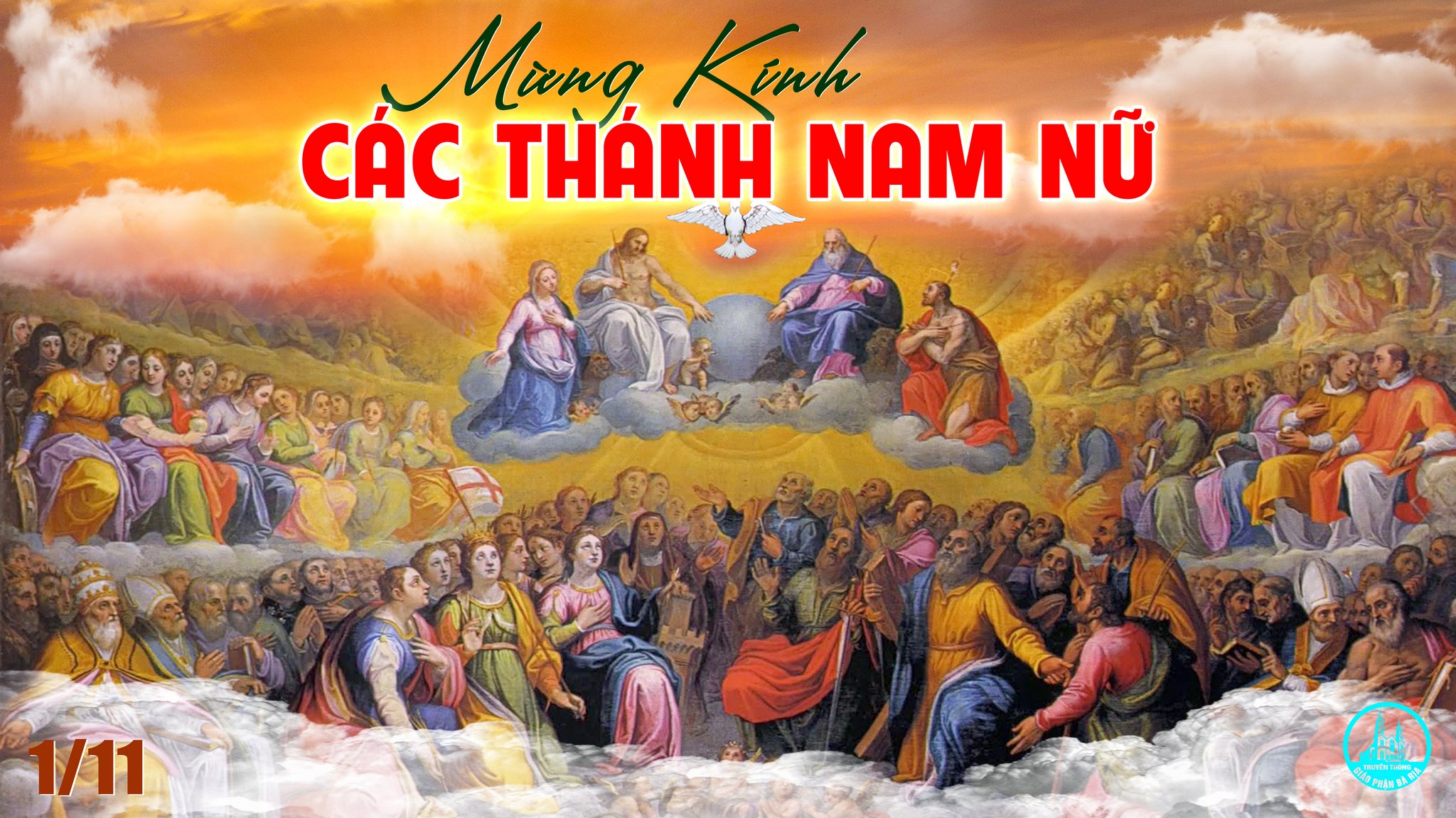 01.11.2019 – Lễ các thánh nam nữ