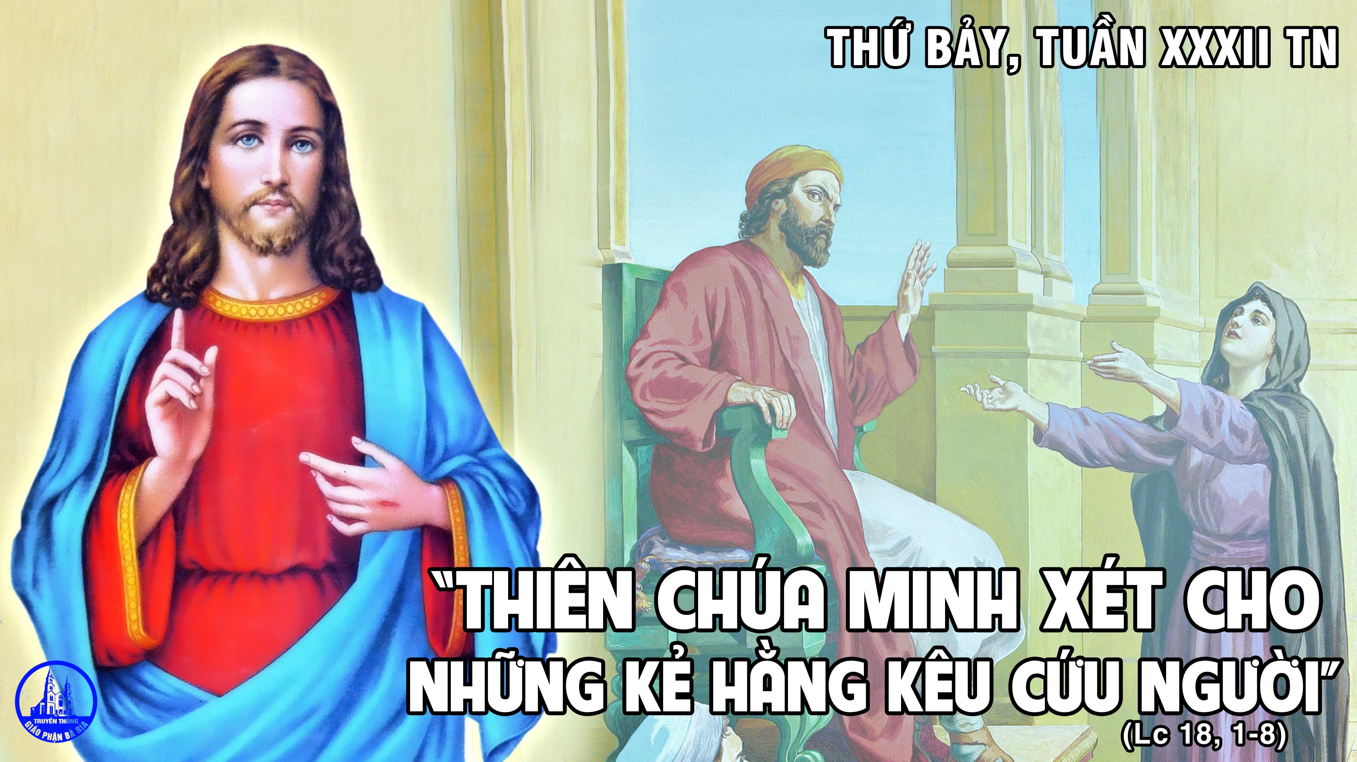 16.11.2019 - Thứ bảy tuần XXXII Thường niên
