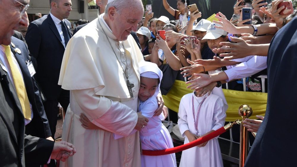 ĐTC Phanxicô gặp các linh mục, tu sĩ, chủng sinh và giáo lý viên Thái Lan 