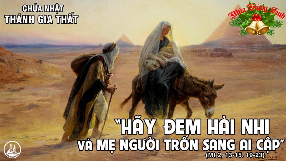 CÁC BÀI SUY NIỆM LỜI CHÚA CHÚA NHẬT LỄ THÁNH GIA THẤT – NĂM A