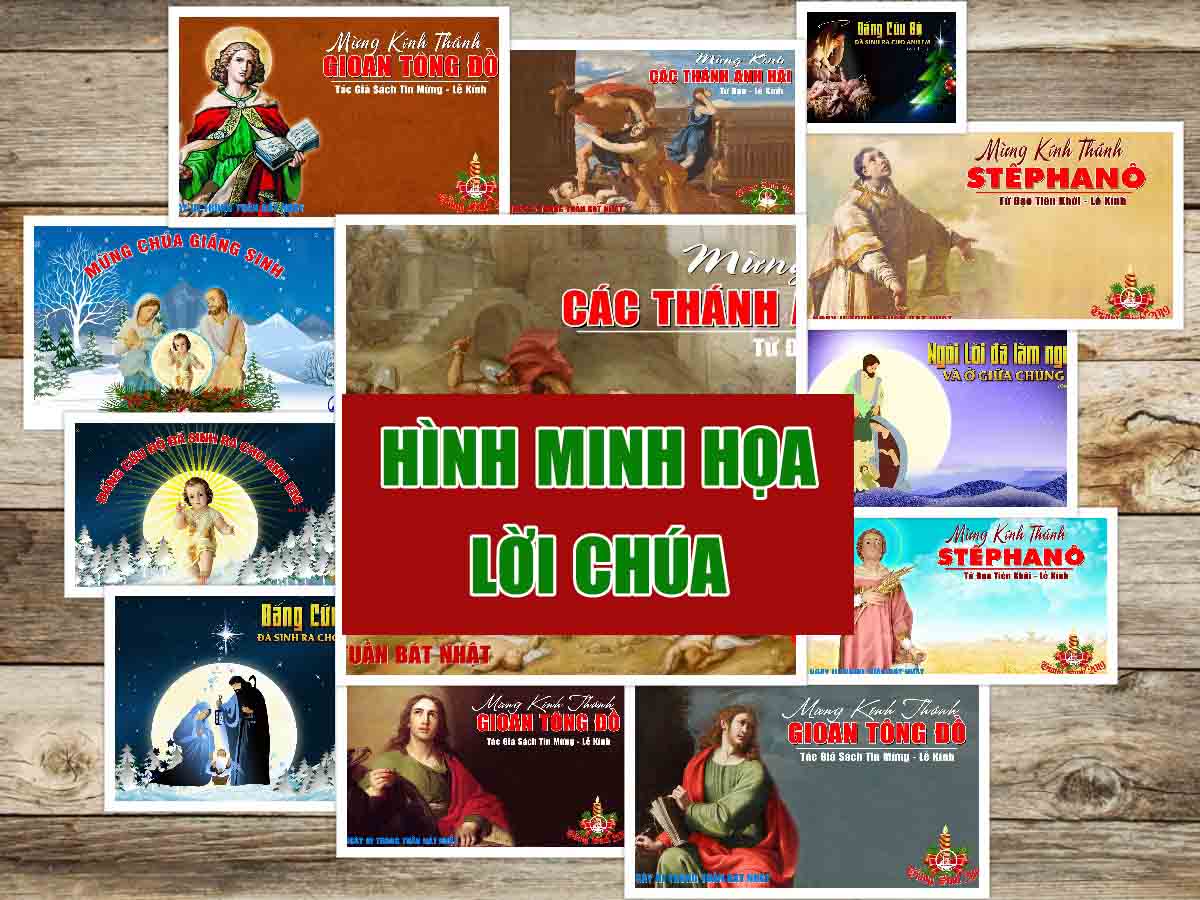 Hình minh họa Lời Chúa  LỄ GIÁNG SINH VÀ TUẦN BÁT NHẬT