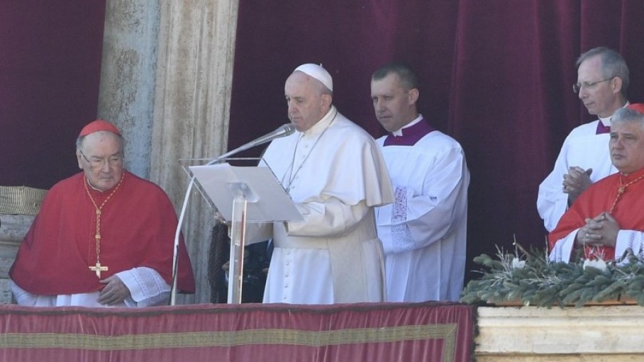 Đức Thánh Cha công bố Sứ điệp Giáng Sinh và ban phép lành với ơn toàn xá Urbi et Orbi 