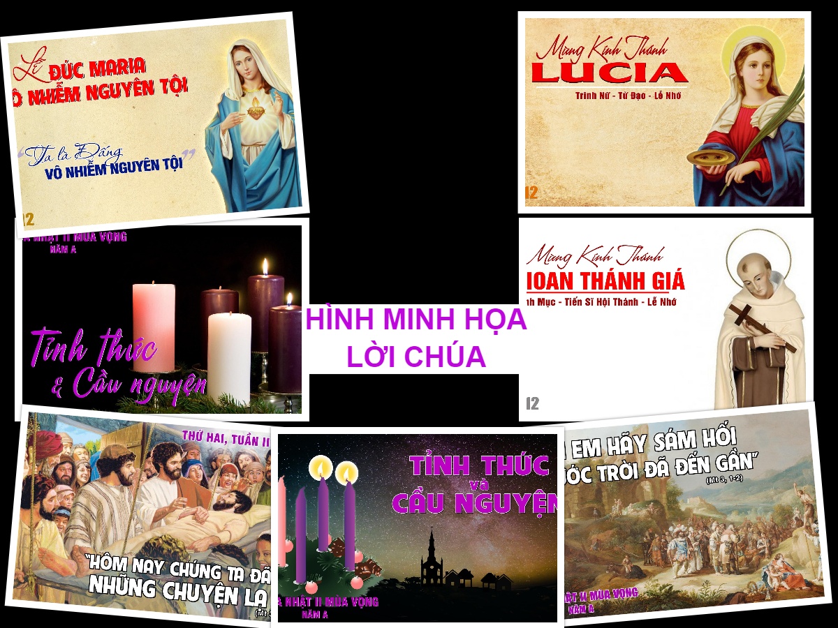 Hình minh họa Lời Chúa  Tuần II Mùa Vọng – Năm A