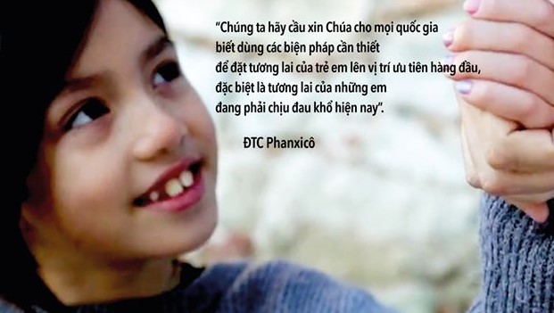 Video ý cầu nguyện của Đức Giáo Hoàng tháng 12-2019 Cầu cho tương lai của các em nhỏ 