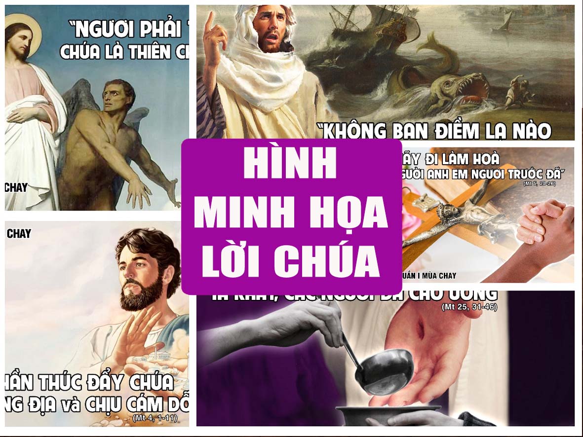 Hình minh họa Lời Chúa   TUẦN I MÙA CHAY - NĂM A