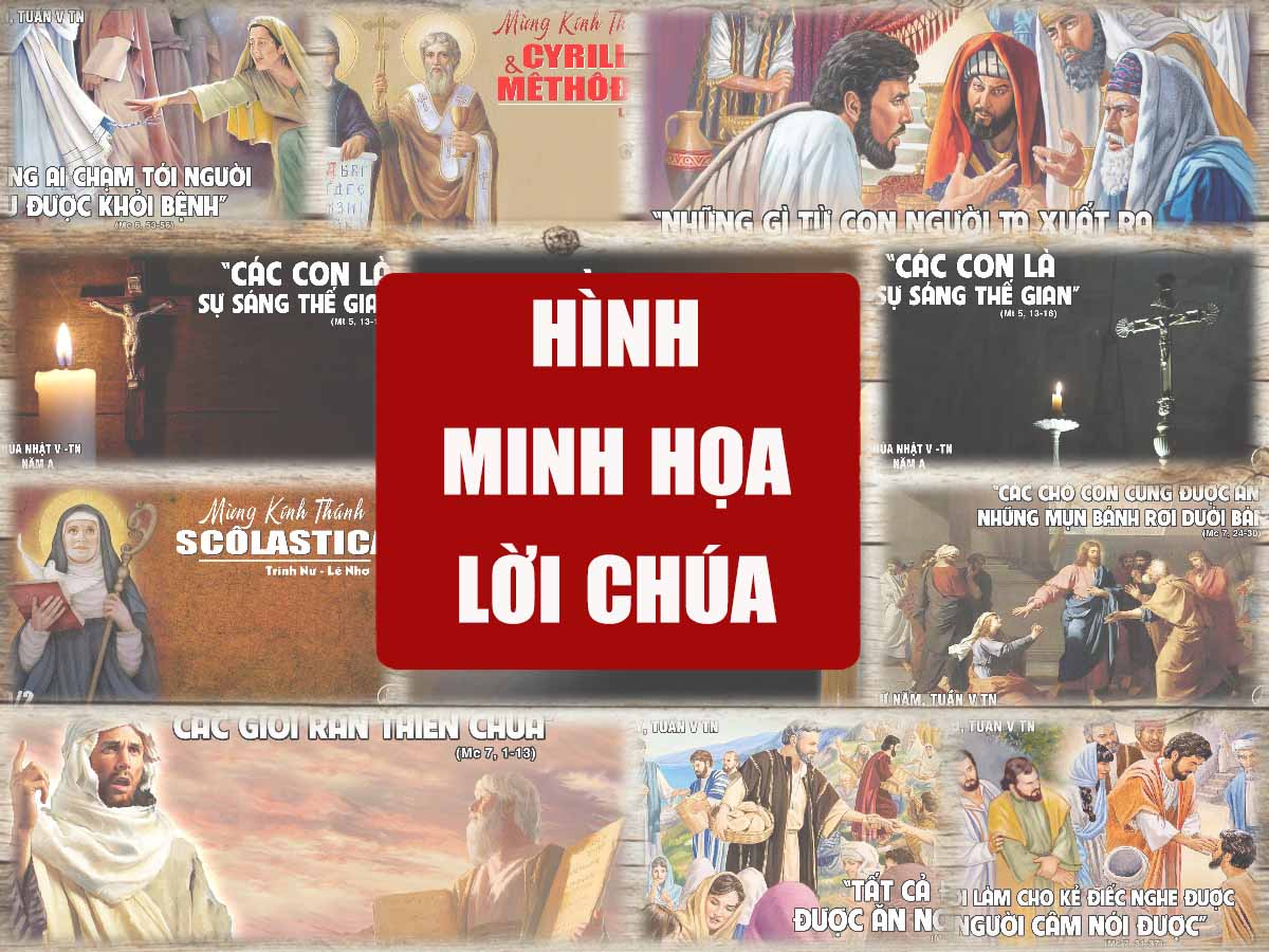 Hình minh họa Lời Chúa TUẦN V THƯỜNG NIÊN A