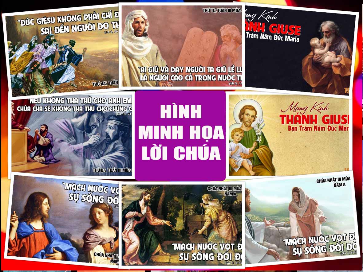 Hình minh họa Lời Chúa   TUẦN III MÙA CHAY – 2020