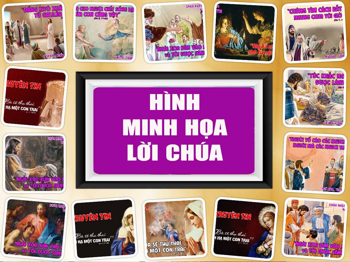 Hình minh họa Lời Chúa   TUẦN IV MÙA CHAY – 2020