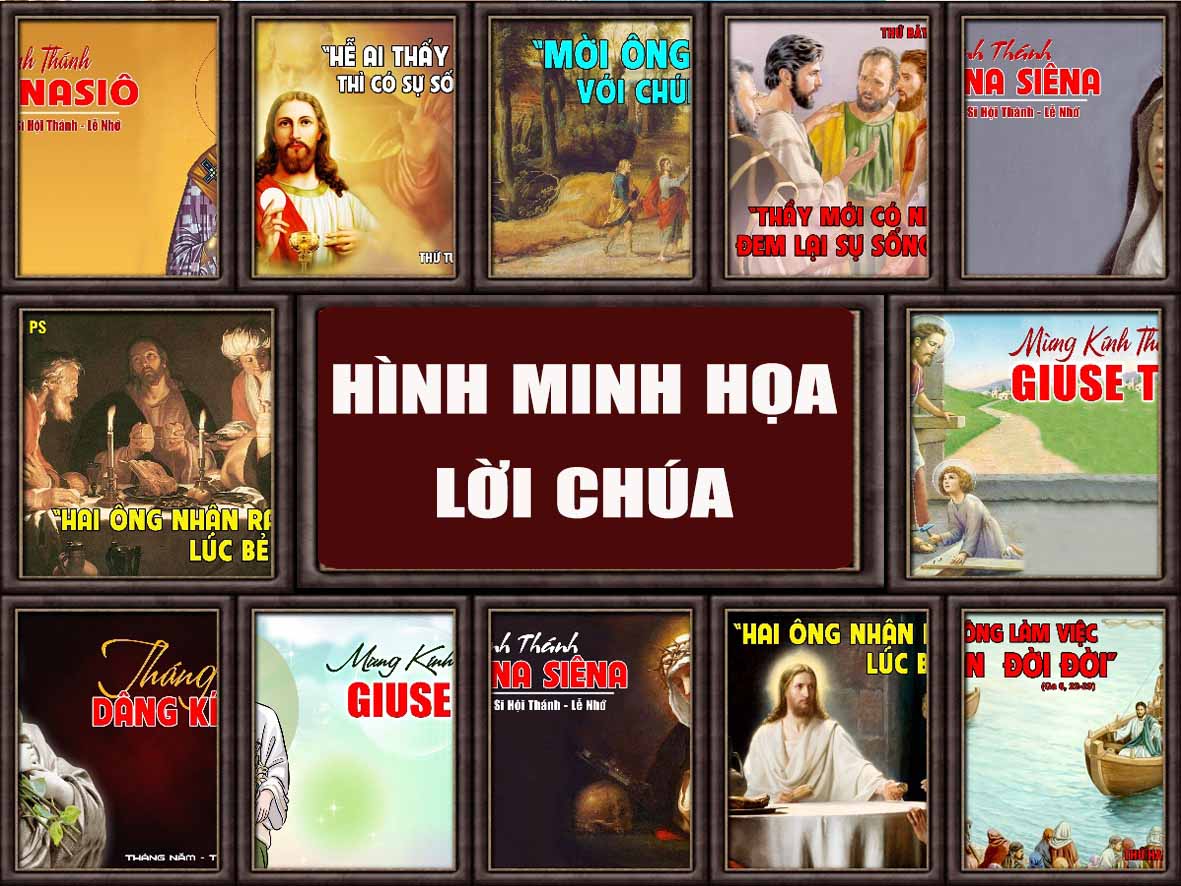 Hình minh họa Lời Chúa TUẦN III PHỤC SINH – NĂM A