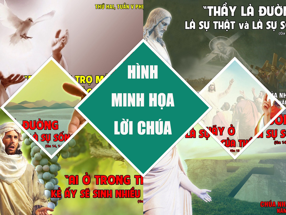 Hình minh họa Lời Chúa  TUẦN V PHỤC SINH – NĂM A