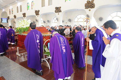 Gx. Phước Lâm: Thánh lễ an táng Ông cố Giuse Nguyễn Văn Đình