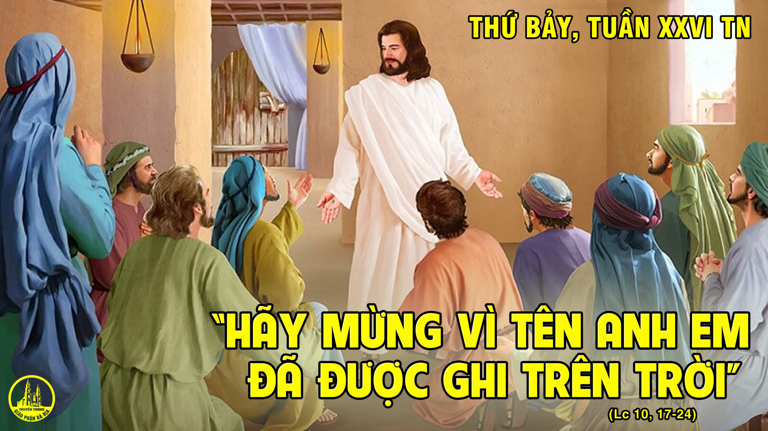 03.10.2020 – Thứ Bảy Tuần XXVI Thường niên