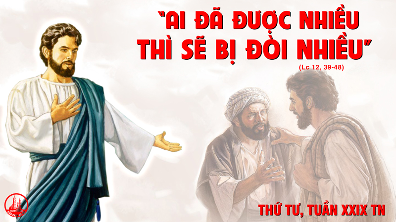 21.10.2020 – Thứ Tư Tuần XXIX Thường niên
