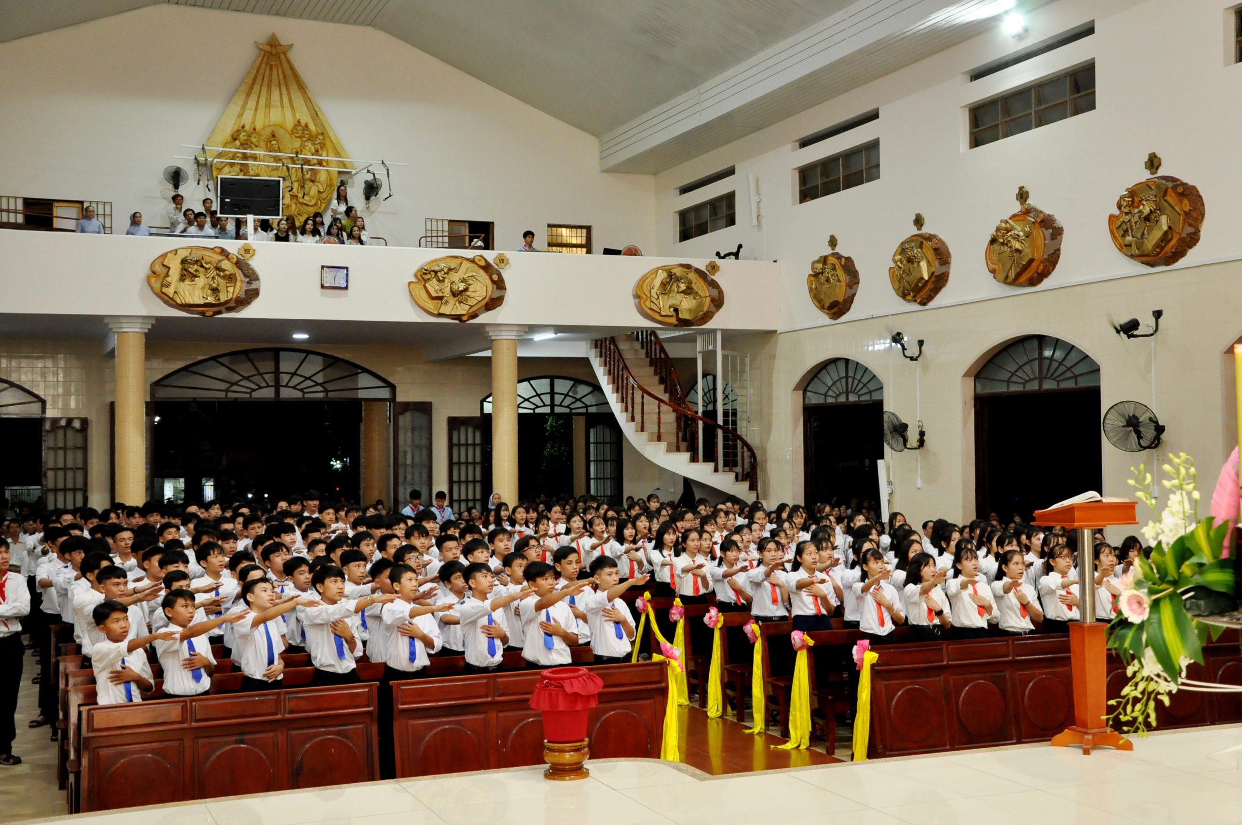 Gx. Hải Lâm: Thánh lễ Tuyên Hứa Bao Đồng