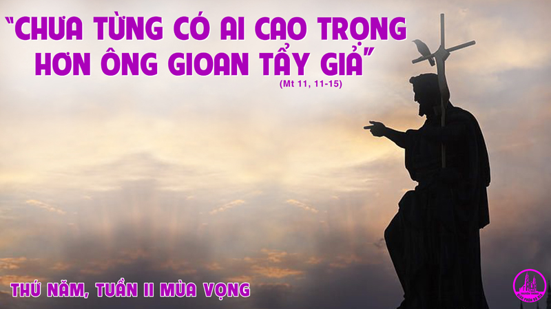 10.12.2020 – Thứ Năm Tuần II Mùa Vọng 