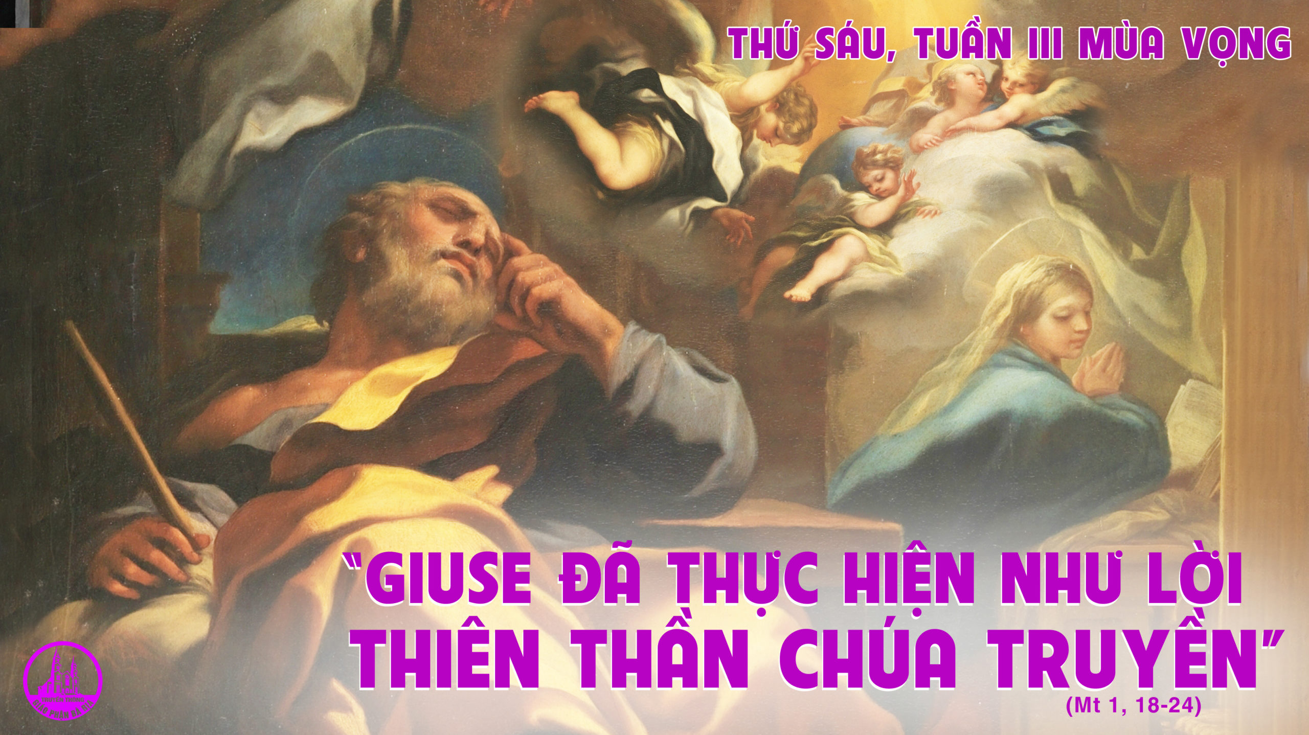 Thứ Sáu, ngày 18.12.2020 – Tuần Cửu Nhật