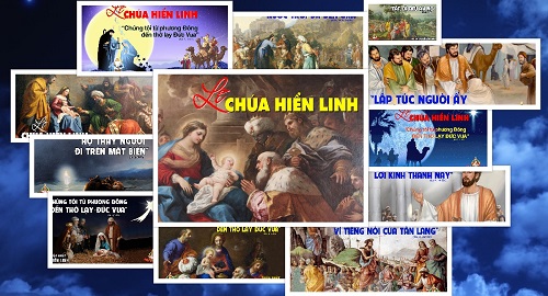 Hình minh họa Lời Chúa  MÙA GIÁNG SINH: Tuần Lễ Chúa Hiển Linh