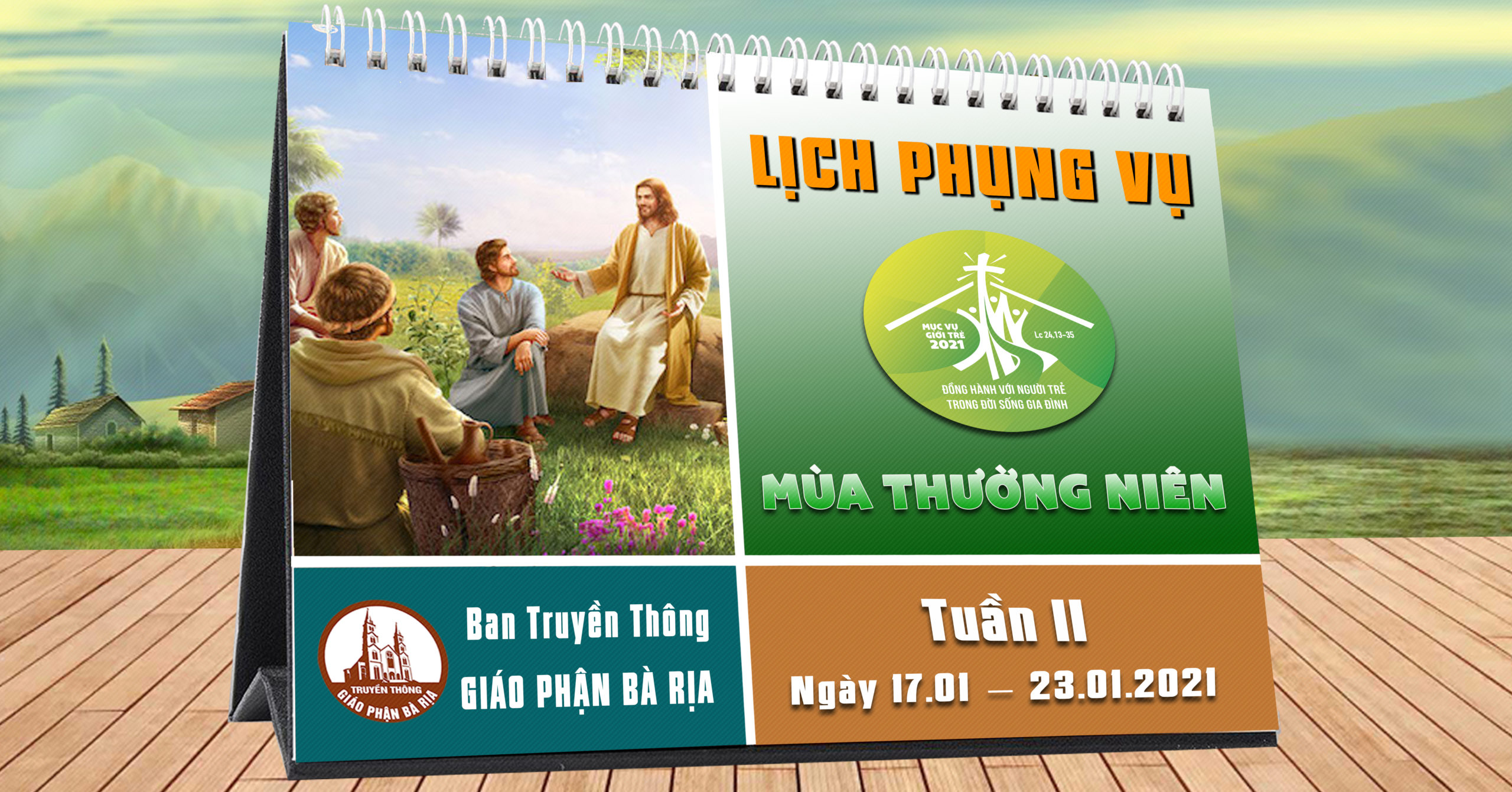 Lịch Phụng vụ từ ngày 17.01.2021 đến 24.01.2021