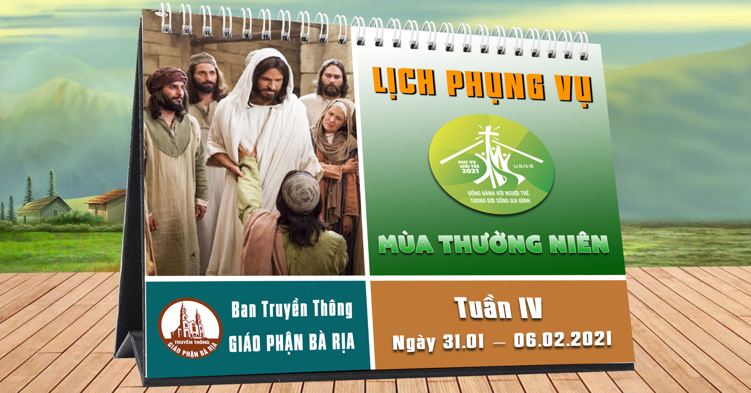 Lịch Phụng vụ từ ngày 31.01.2021 đến 07.02.2021