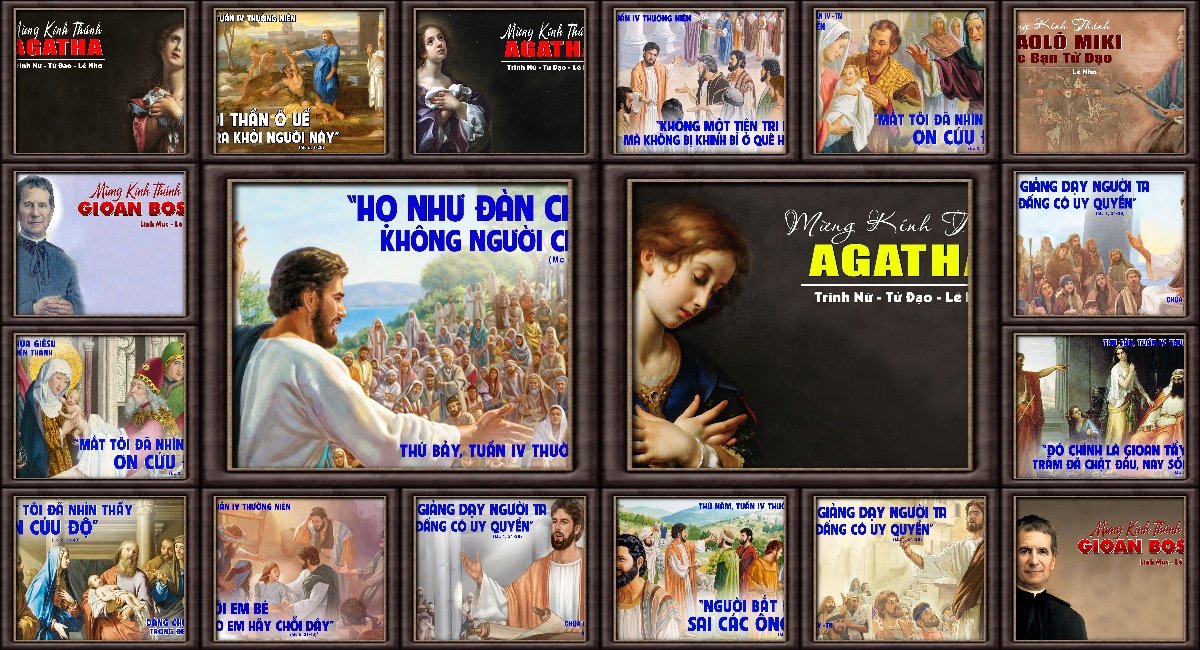 Hình minh họa Lời Chúa  TUẦN IV MÙA THƯỜNG NIÊN