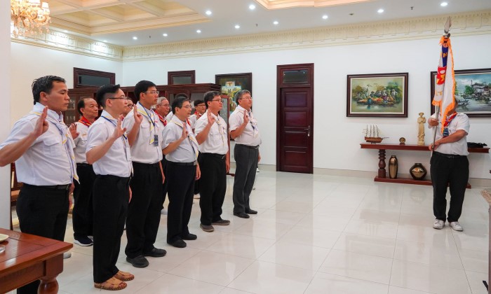Họp mặt quý cha Tuyên úy và quý trưởng Tổng Liên đoàn Thiếu Nhi Thánh Thể