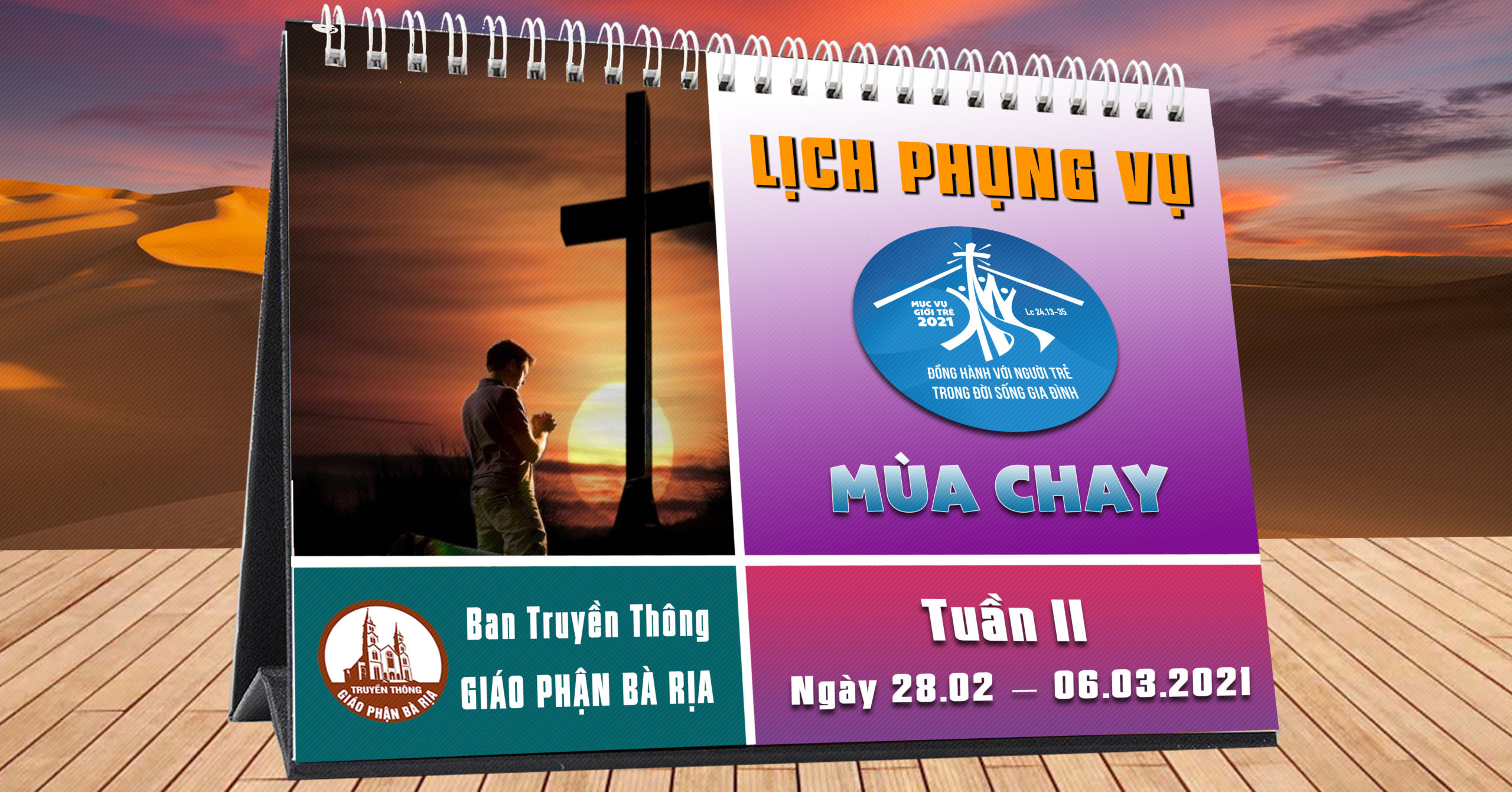 Lịch Phụng vụ từ ngày 28.02.2021 đến 07.03.2021