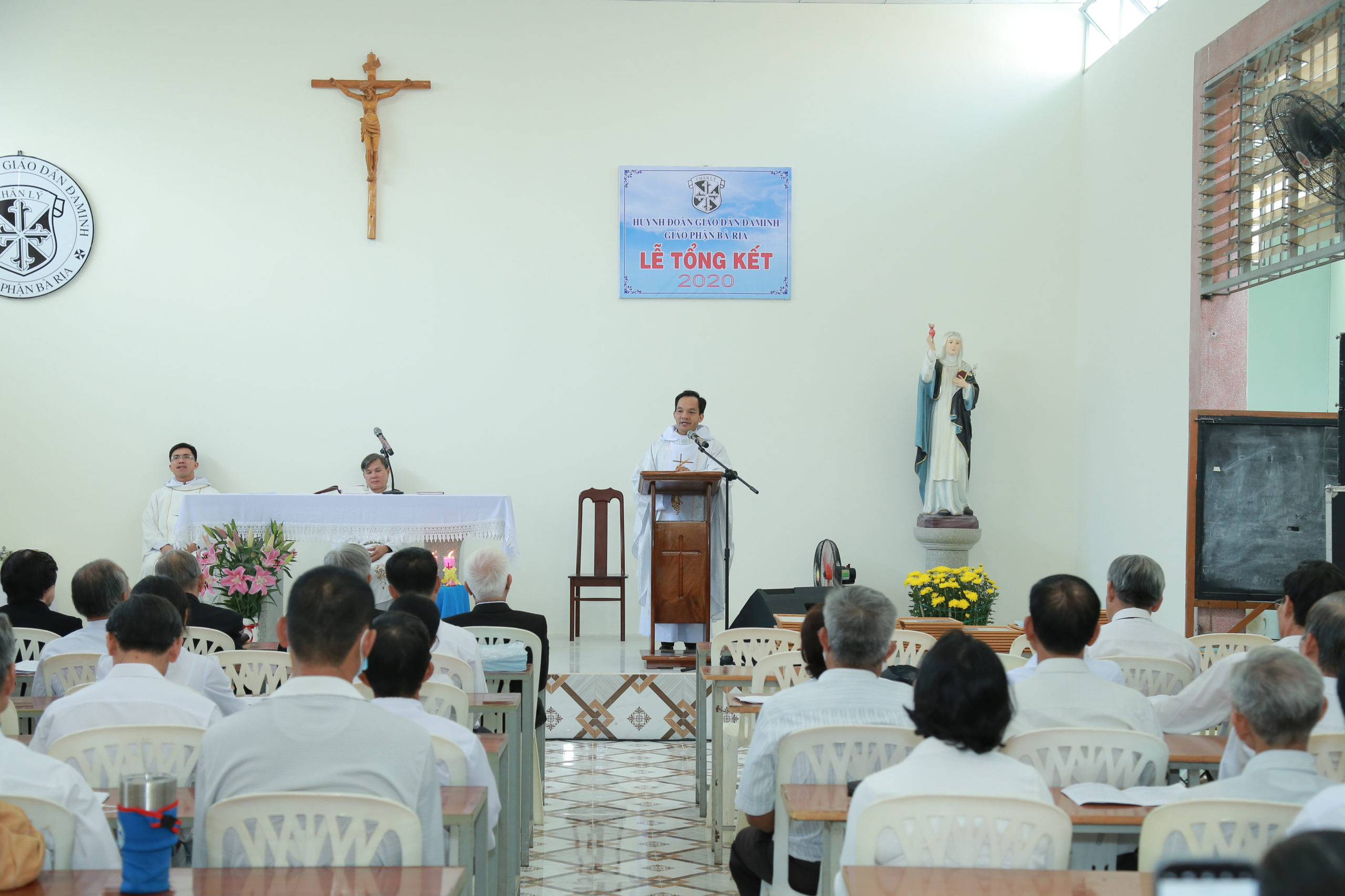 Huynh Đoàn Giáo Dân Đa Minh Gp. Bà Rịa: Thánh lễ tạ ơn làm phép nhà truyền thống và tổng kết hoạt động năm 2020