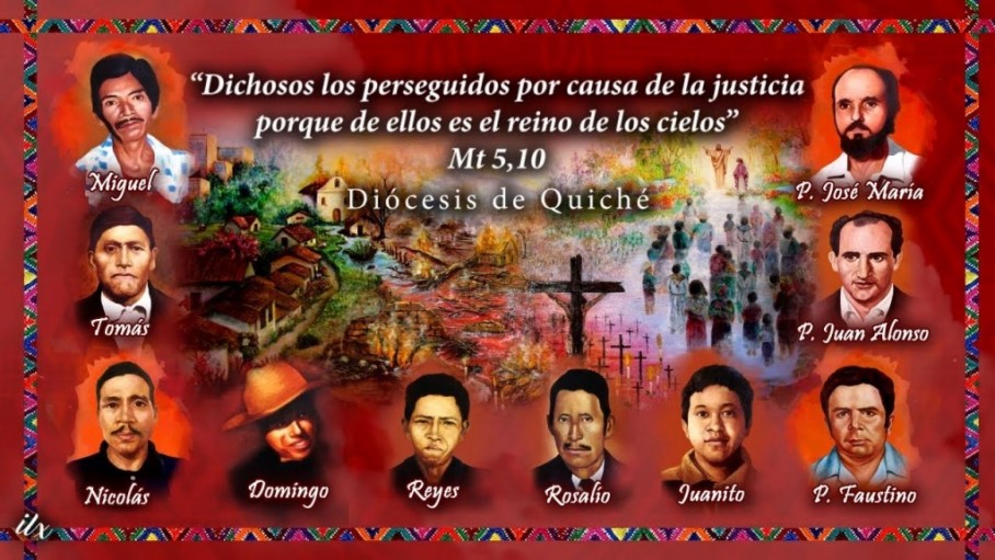 Mười vị tử đạo tại Guatemala sắp được phong chân phước