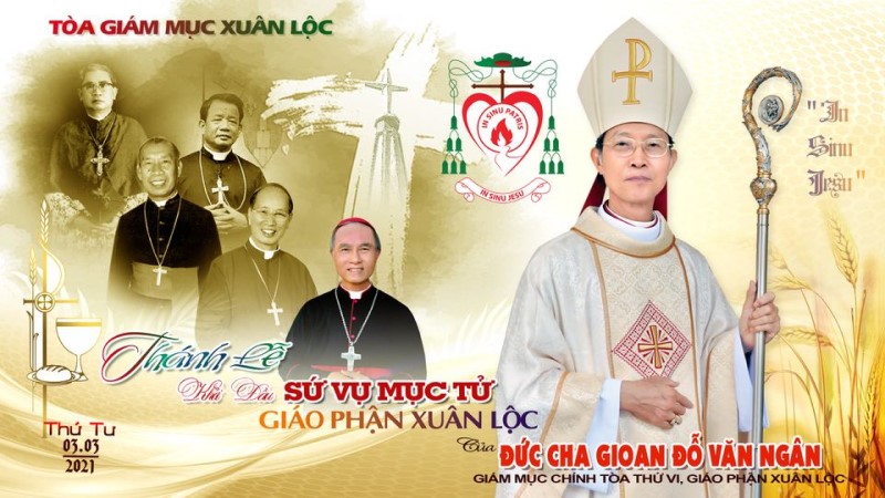 Trực tiếp Thánh lễ Khởi đầu Sứ vụ Mục tử Giáo phận Xuân Lộc của Đức cha Gioan Đỗ Văn Ngân