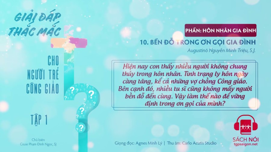 Bền đỗ trong ơn gọi gia đình