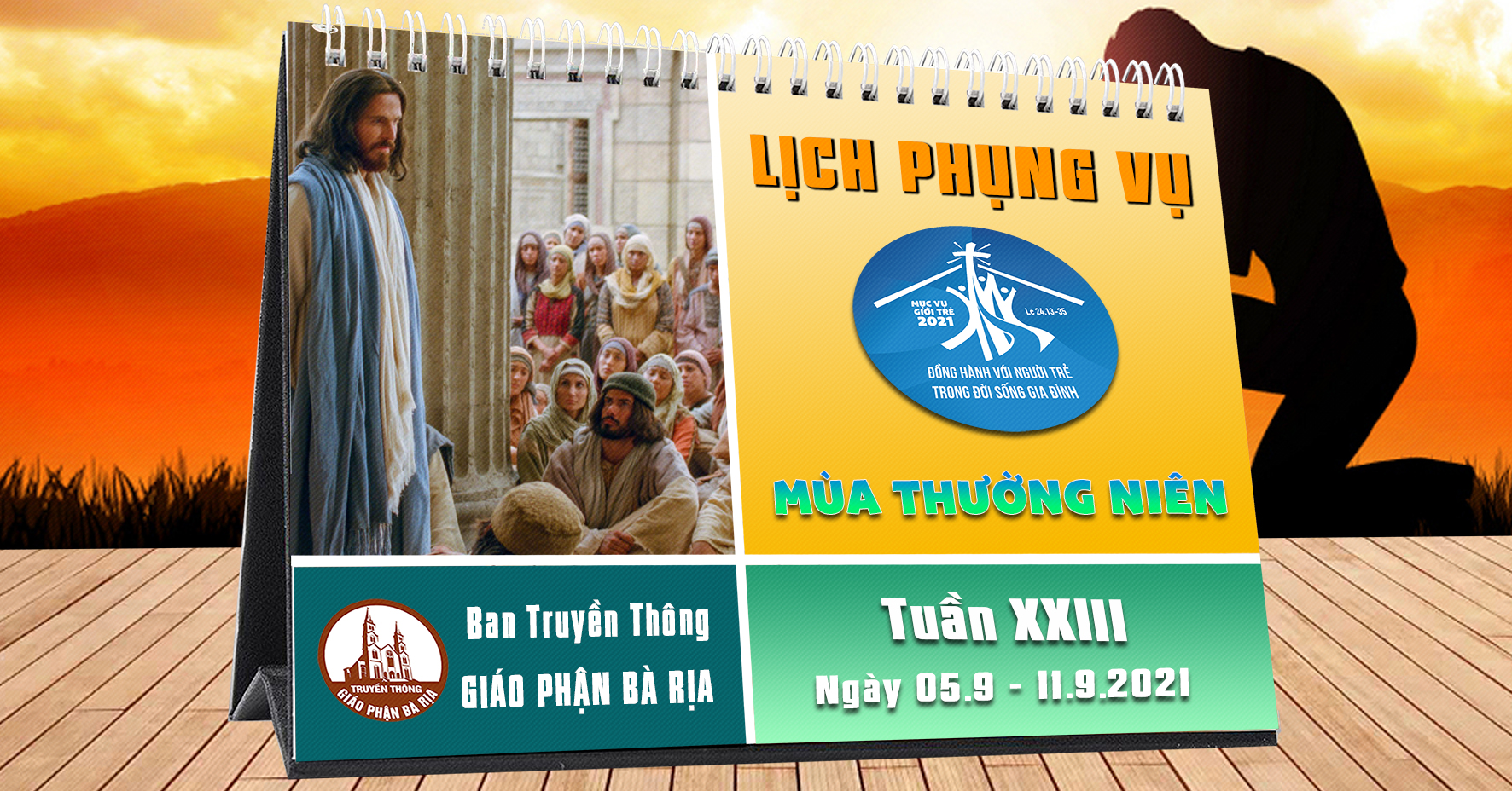 Lịch Phụng vụ từ ngày 05.9.2021 đến 12.9.2021