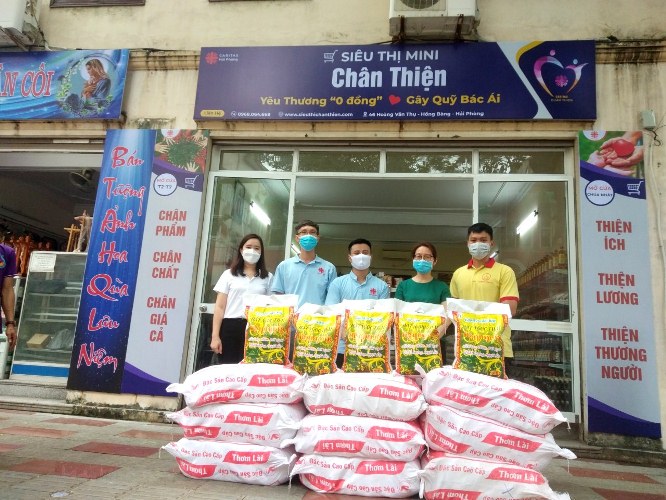 Siêu thị Mini “0 đồng” mang tên “Chân Thiện” tại Hải Phòng