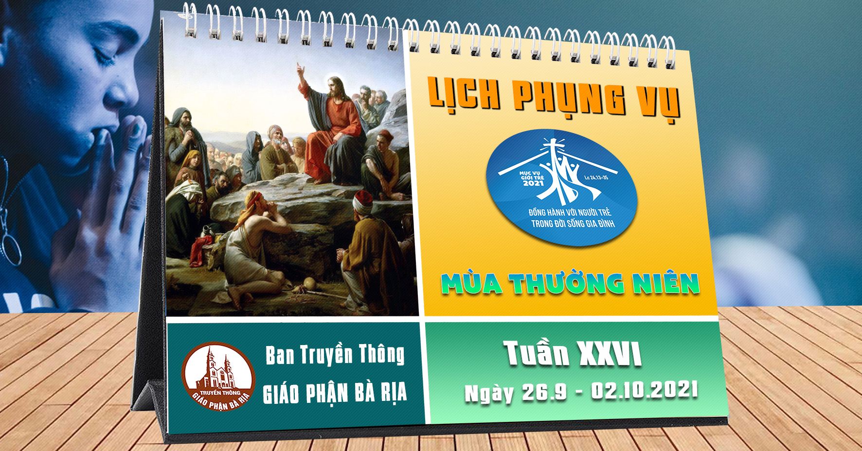 Lịch Phụng vụ từ ngày 26.9.2021 đến 03.10.2021