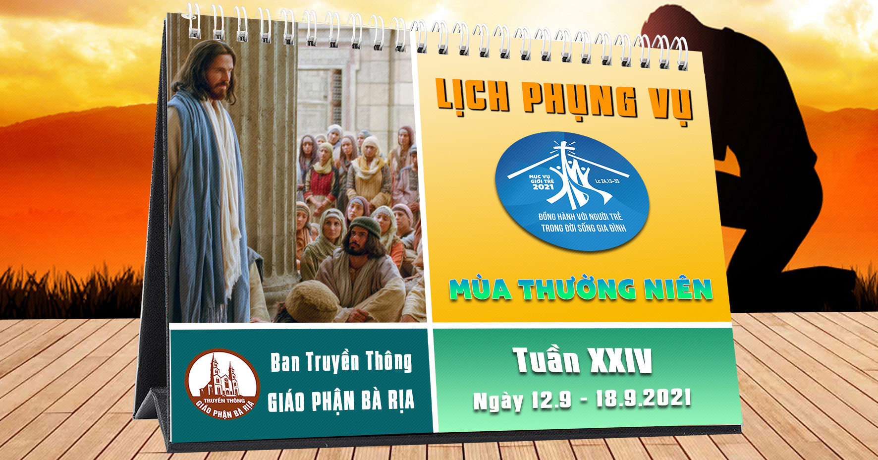 Lịch Phụng vụ từ ngày 12.9.2021 đến 19.9.2021