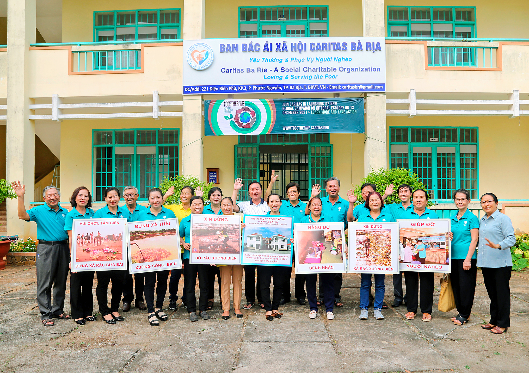 Caritas Bà Rịa: Khai mạc chiến dịch “Chúng ta cùng nhau”