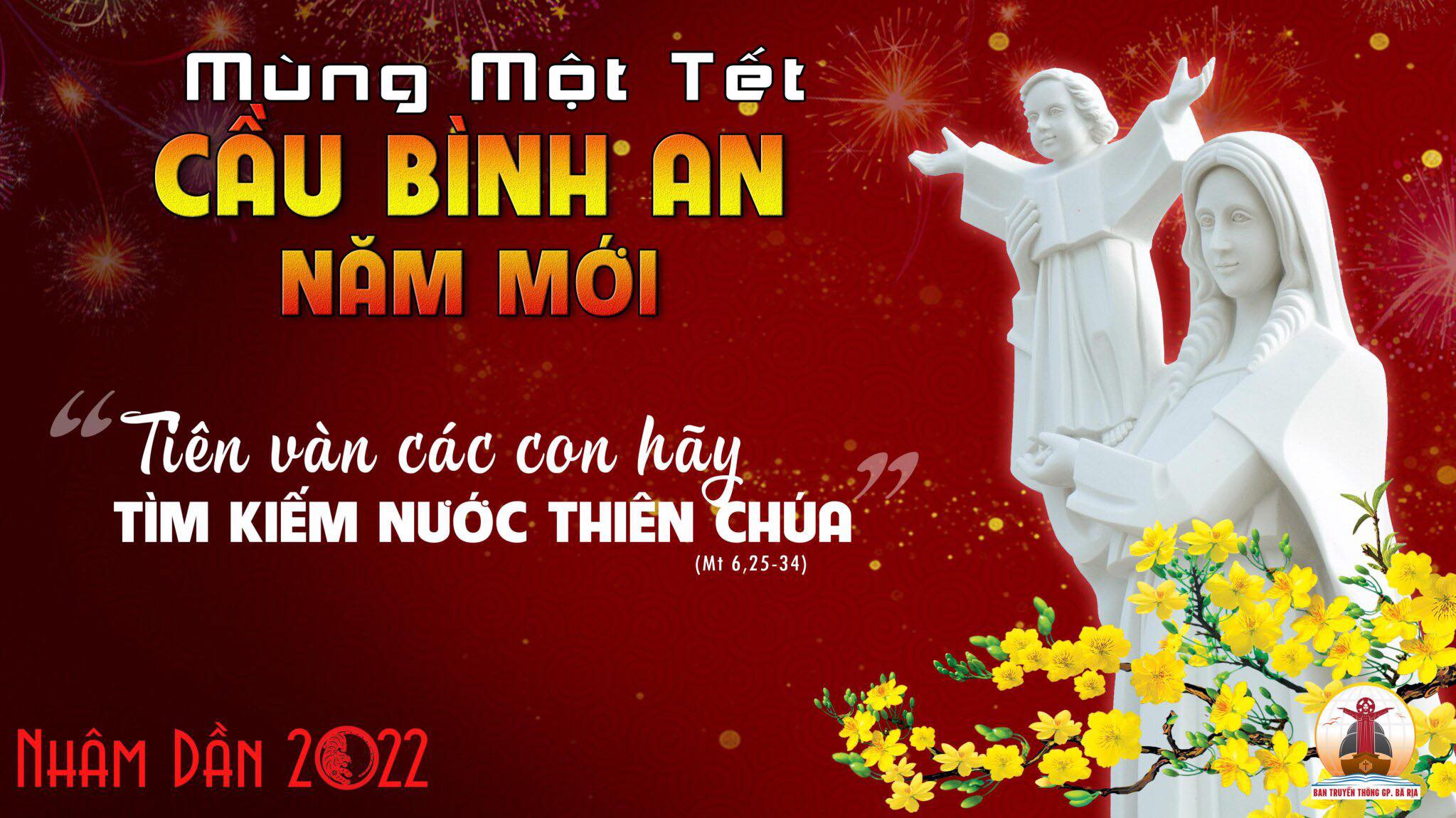 01.02.2022 – Thứ Ba Tuần IV Thường Niên – Mồng Một Tết Nhâm Dần