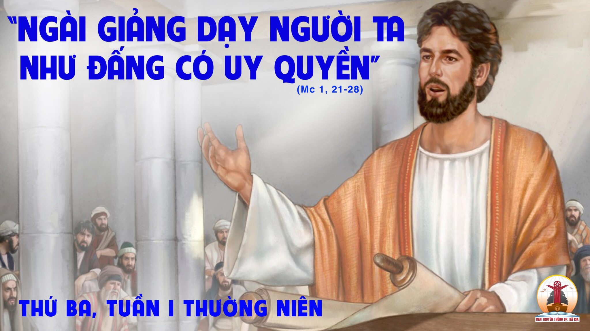 11.01.2022 – Thứ Ba Tuần I Thường Niên