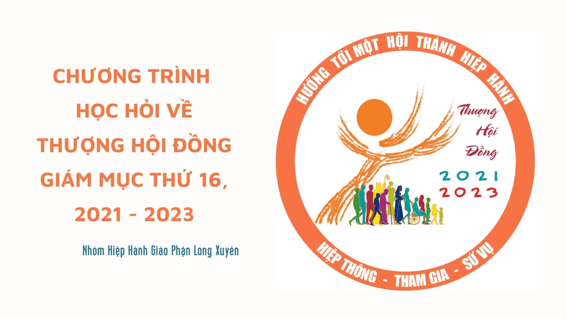 Chương trình học hỏi về Thượng hội đồng Giám mục thứ 16