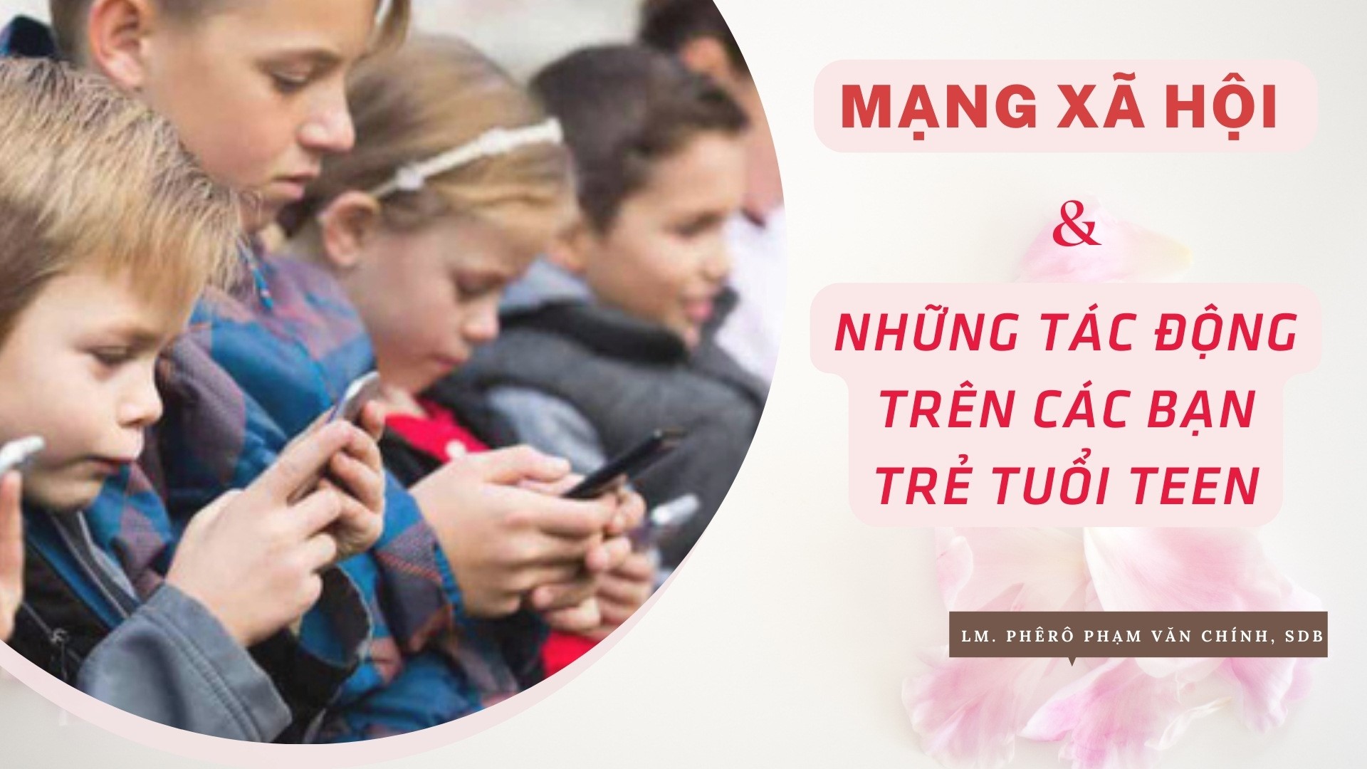 Mạng xã hội và những tác động trên các bạn trẻ tuổi teen