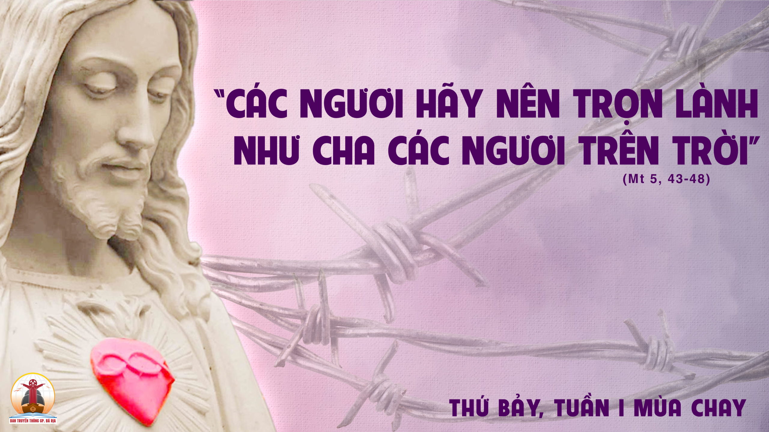 12.3.2022 – Thứ Bảy Tuần I Mùa Chay