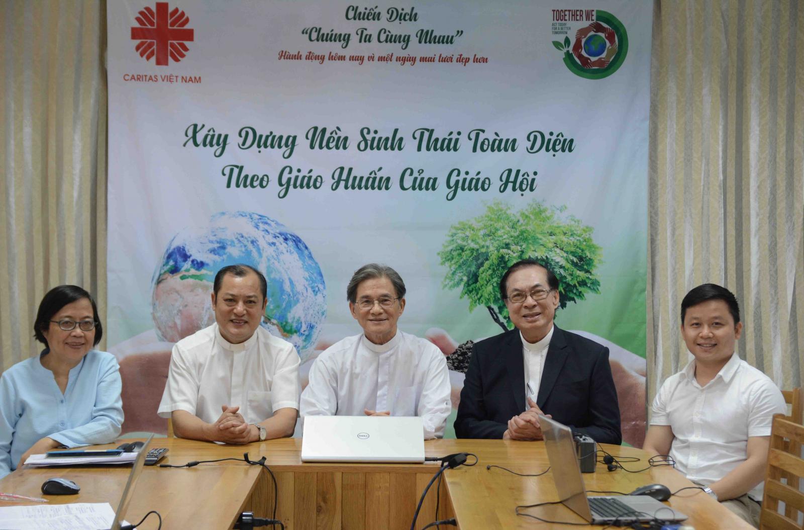 Caritas Việt Nam: Khóa tập huấn trực tuyến cho chiến dịch “Chúng ta cùng nhau – Together we”