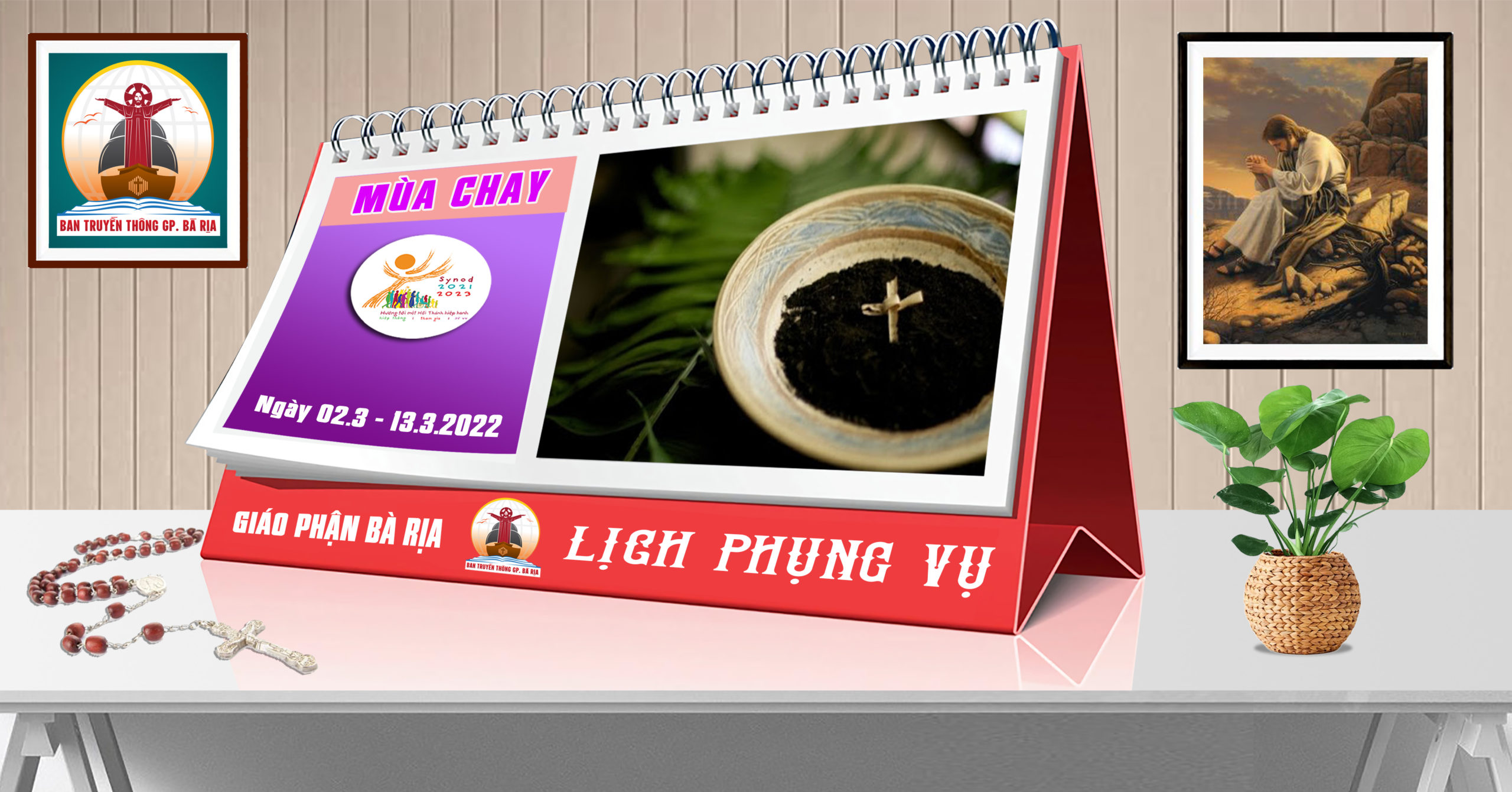 Lịch Phụng vụ từ ngày 02.03.2022 đến 13.03.2022