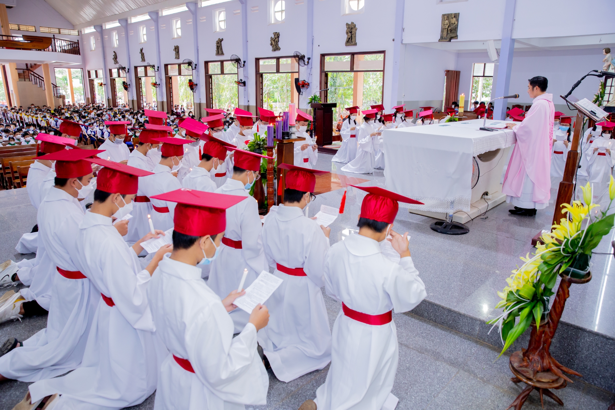 Gx. Hữu Phước: Thánh lễ tạ ơn và tuyên hứa Vào Đời- Ngày 27.3.2022