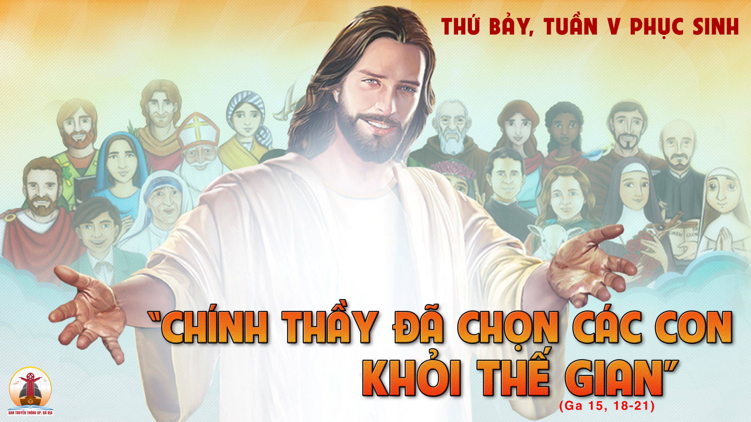 21.5.2022 – Thứ Bảy Tuần V Phục Sinh